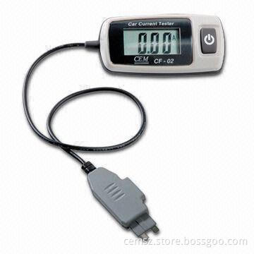 Car Current Tester with 20A Max Blade and 1999 Counts LCD Display
